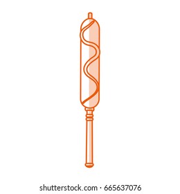monocromatic sausage design