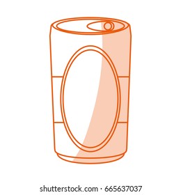 monocromatic soda can design