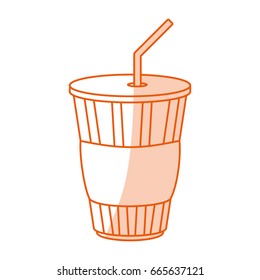 monocromatic soda cup design