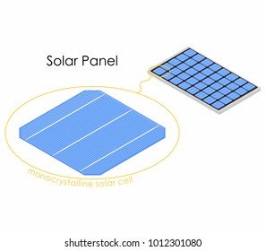 34 Monocrystalline solar panel Stock Vectors, Images & Vector Art ...