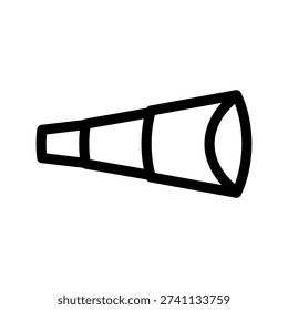 Monocular Icon Vector Symbol Design Illustration
