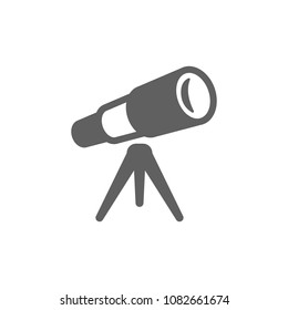 Monocular icon vector. Symbol for your web site design, logo, app, UI. Vector illustration, EPS