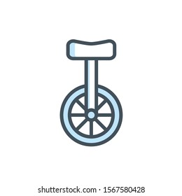 monocycle icon vector modern style design