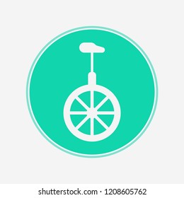 Monocycle vector icon sign symbol