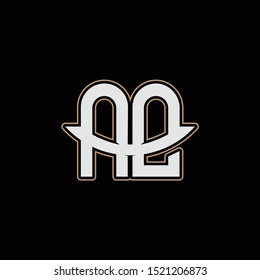 monogram AE, EA, E, A black background, gold, and grey. clothing, sport, and apparel