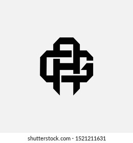monogram AG, GA, G, A white background and white, clothing, sport, for apparel identity design