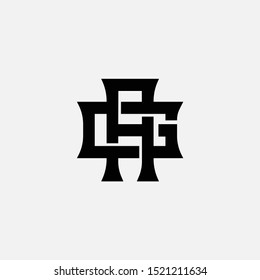 monogram AG, GA, G, A white background and white, clothing, sport, for apparel identity design