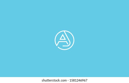 monogram Aj,JA,A and J logo 