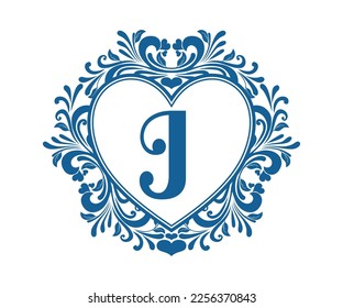 monogram alphabet letters, for wedding valentine, printed on mugs, t-shirts, greeting cards etc