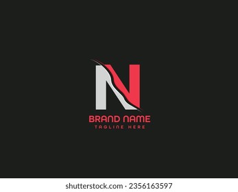 monogram buisness letter logo design