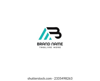 Monogram business letter logo design