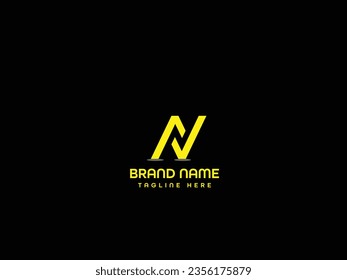 monogram business letter logo design
