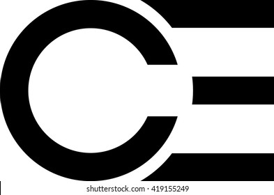 monogram c e