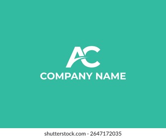 Monogram A and C Modern Logo