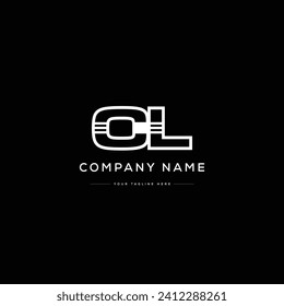 Monogram CL Letter Logo Design. Usable for Business Logo. Logo Element