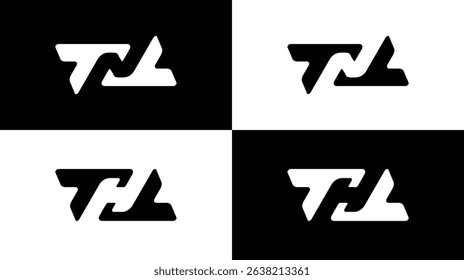 A monogram combining the letters TNT and also THT.