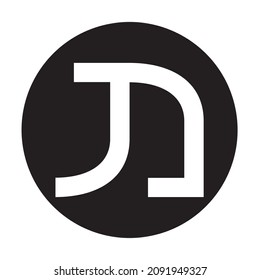 The Monogram Concept Design with Letter J