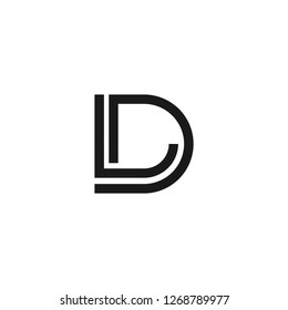Monogram D L