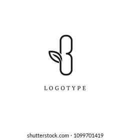 Monogram design elements, graceful template. Calligraphic elegant logo design.