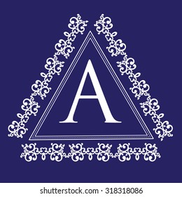 Monogram design elements, graceful template. Calligraphic elegant line art logo design. Letter emblem  for Royalty, business card, Boutique, Hotel, Restaurant, Cafe, Jewelry. Vector illustration.