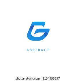 Monogram design elements modern template. Geomeric elegant logo design. G logo line art monogram. Abctract Letter G vector logo. Business sign, identity, label, badge.