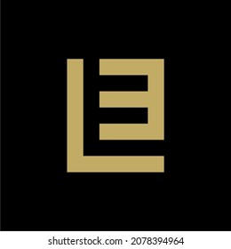 Monogram design inital L3 , L , 3 