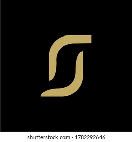 Monogram design initial S logo concept, vector and can be editable