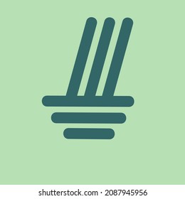 monogram and elegant logo design