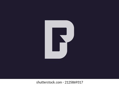 Monogram elegant minimal art logo concept. Trendy professional awesome artistic BF FB initial based alphabet icon logo. Premium Business logo.