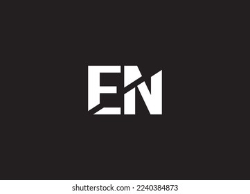Monogram EN Logo and company logo