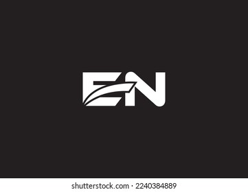 Monogram EN Logo and company logo