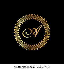 monogram frame template 