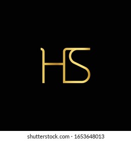 Monogram HS or S and HS