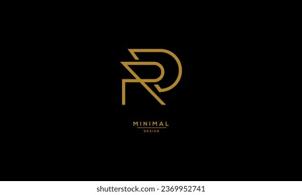Monogram Icon Logo Letter RD or DR