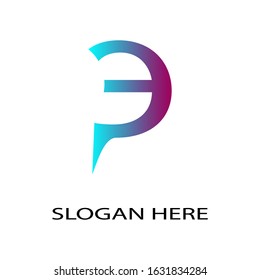 monogram icon.Vector logo modern template design