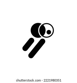 Monogram ii, logo identity, symbol, white and black 