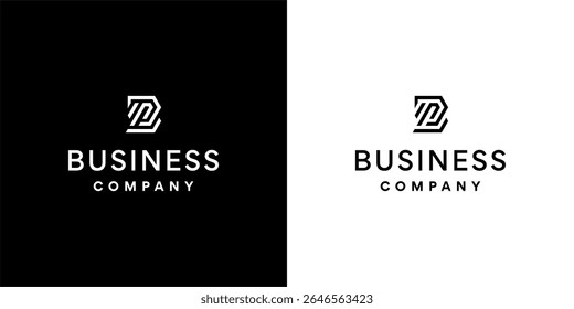 Monogram Initial B business company logo design inspiration