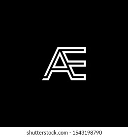 Monogram Initial Capital Letter Design Modern Template