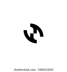 monogram initial FF vector logo design