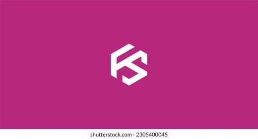 Monogram initial FSSF , logo wordmark for simple and modern branding