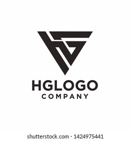 Monogram / Initial hg logo design inspiration