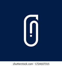 monogram initial IG GI logo design