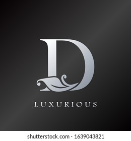 Monogram Initial Letter D Luxurious  Logo, vector design concept for luxury business indentity.