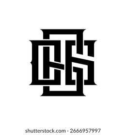 Monogram Initial Letter GGO GOG OGG Logo Design. Business Initial Icon Vector.