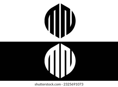 monogram  initial ,letter logo design 