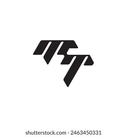 monogram initial logo dynamic and cool design TM esport concept letter