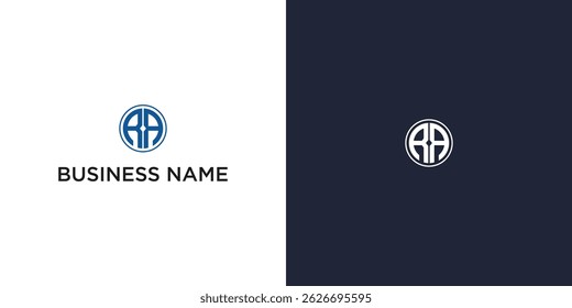 Monogram initial R logo design