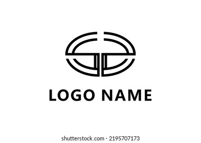Monogram Initial S  Circular Medal Ornament logo design inspiration