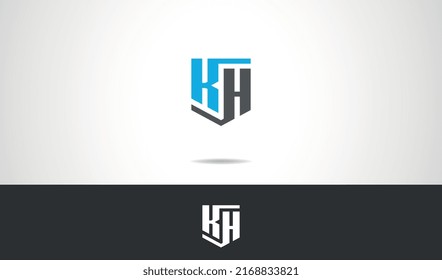 Monogram KH Letter Logo Icon for Personal Use