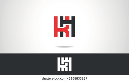 Monogram KH Letter Logo Icon for Personal Use